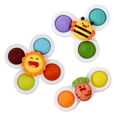 Spin 'n Stick | ¡Libera a tu hijo del aburrimiento con Stick y Spin! - 3 piezas